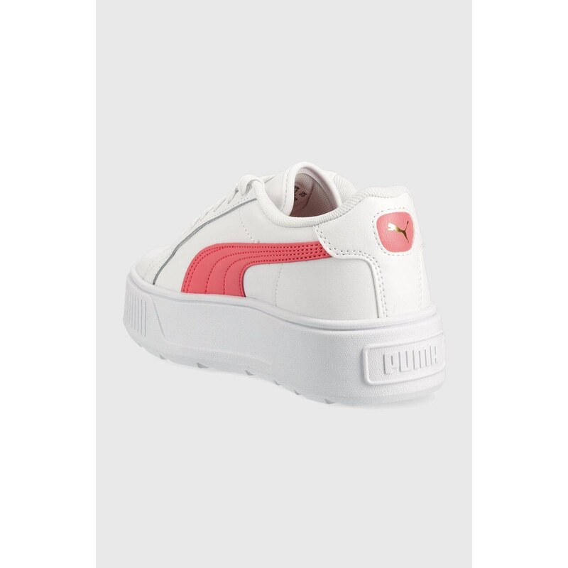Dětské sneakers boty Puma Karmen L Jr bílá barva