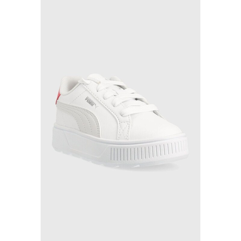 Dětské sneakers boty Puma Karmen L PS bílá barva