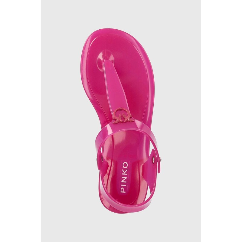 Sandály Pinko Emmanuel dámské, fialová barva, 101181 A0V5 N17