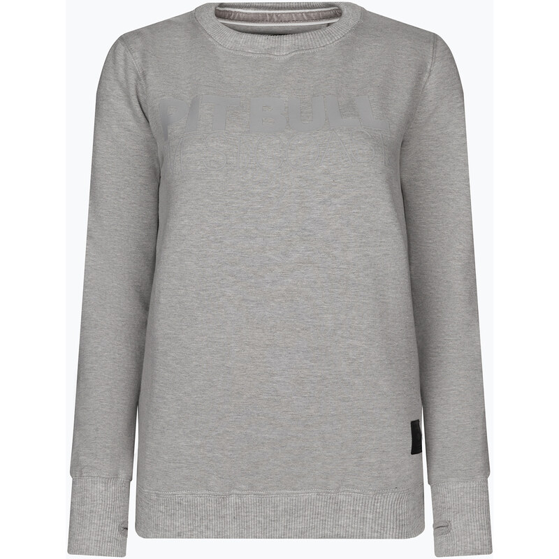 Dámská mikina Pitbull West Coast Crewneck Seascape grey/melange