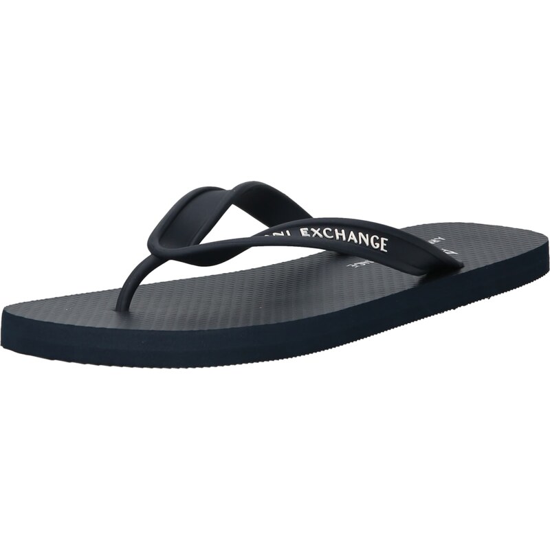 ARMANI EXCHANGE Žabky noční modrá / bílá 112758426