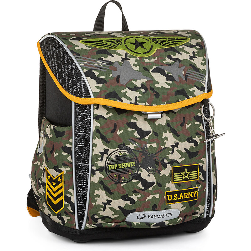 Školní aktovka Bagmaster Prim 23 C Camo