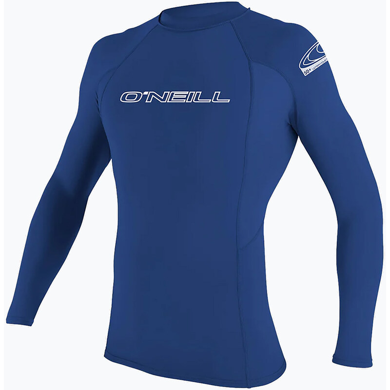 Pánské surfové tričko ONeill Basic Skins LS Rash Guard blue 3342