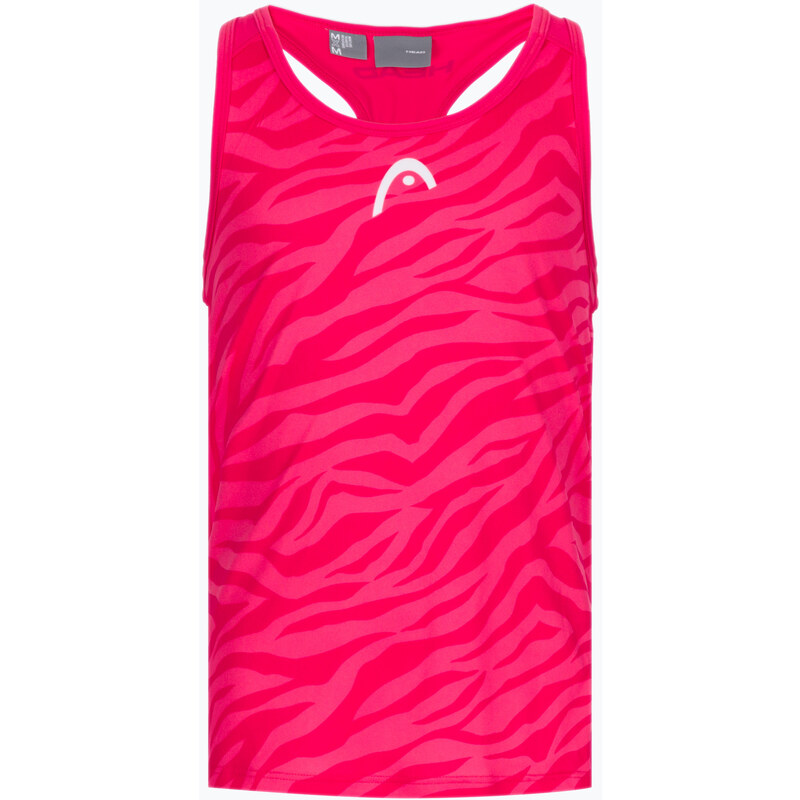Dětské tenisové tričko HEAD Agility Tank Top růžové 816132