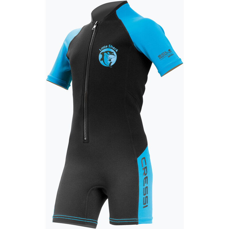 Dětský neopren Cressi Little Shark S/L 2 mm black/blue