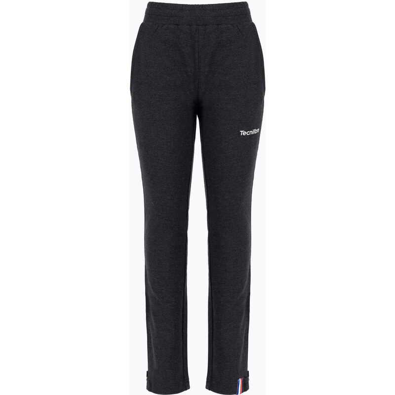 Dětské tenisové kalhoty Tecnifibre Knit černé 21LAPA