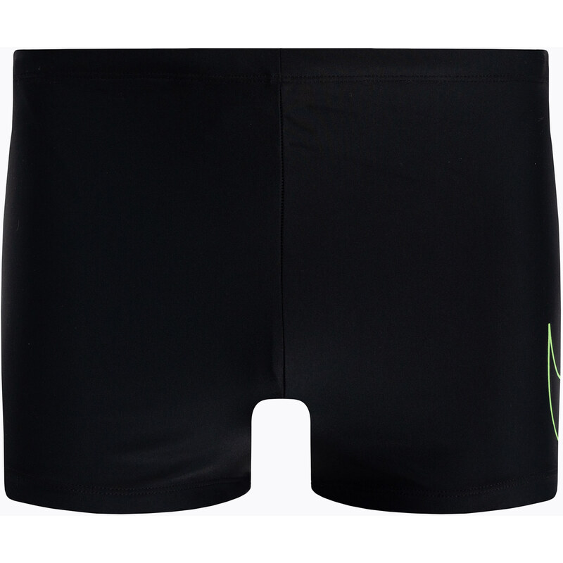 Pánské plavecké boxerky Nike Reflect Logo Square Leg černé