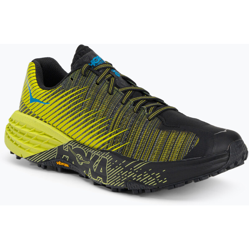 Dámská běžecká obuv HOKA Evo Speedgoat black/yellow 1111430-CIB