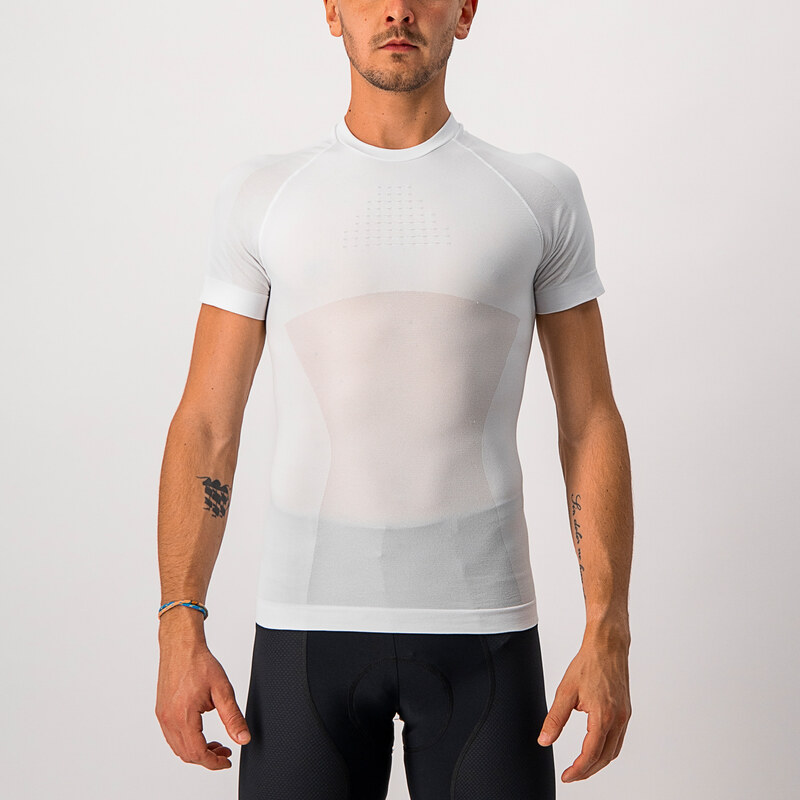 Castelli - funkční triko core seamless bílá