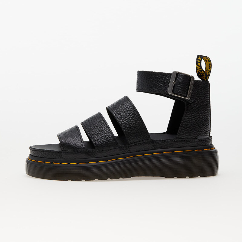 Dr. Martens Clarissa II Quad 3 Strap Sandal Black Milled Nappa 80399062