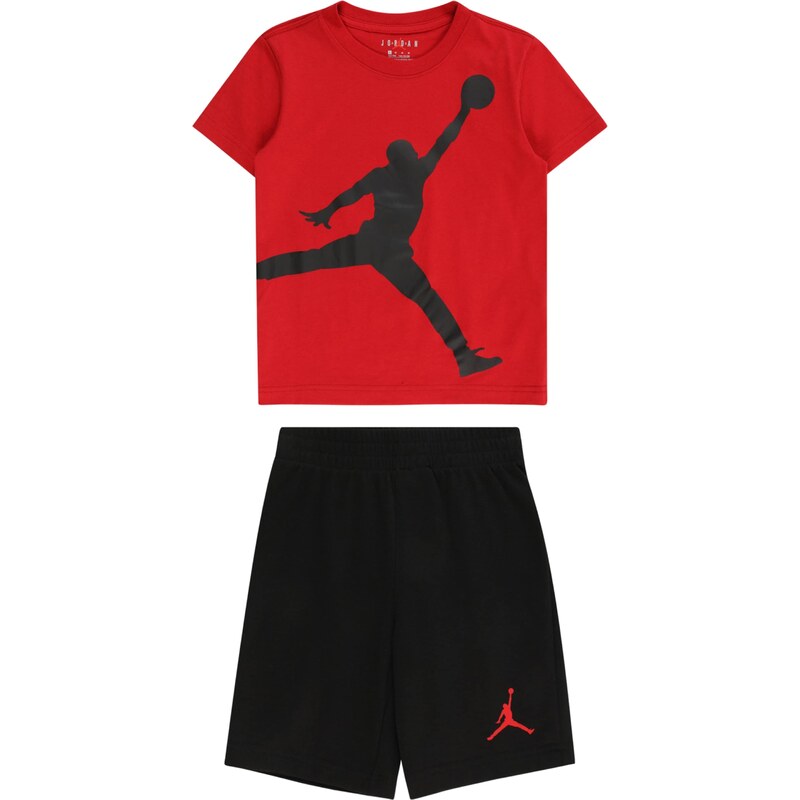 Jordan Sada JUMBO tmavě červená / černá