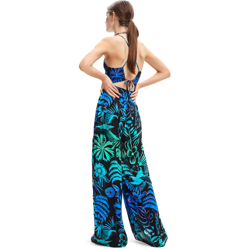 Desigual Dámský overal Jampsuit Tropi Regular Fit 23SWMW245010 L