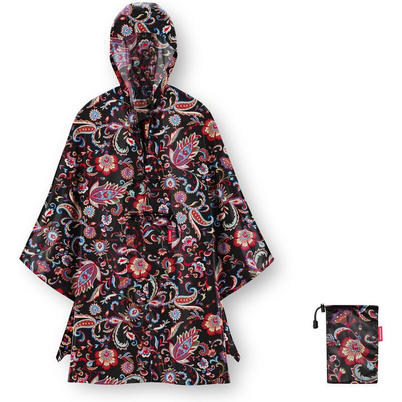 Poncho Reisenthel Mini Maxi Poncho Paisley black