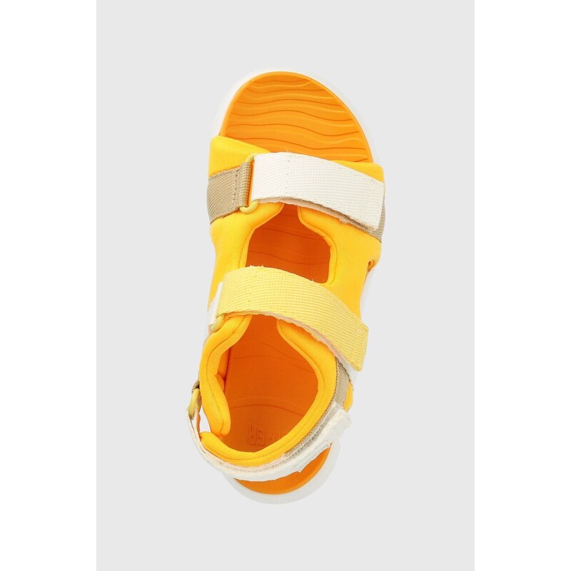 Dětské sandály Camper Oruga žlutá barva