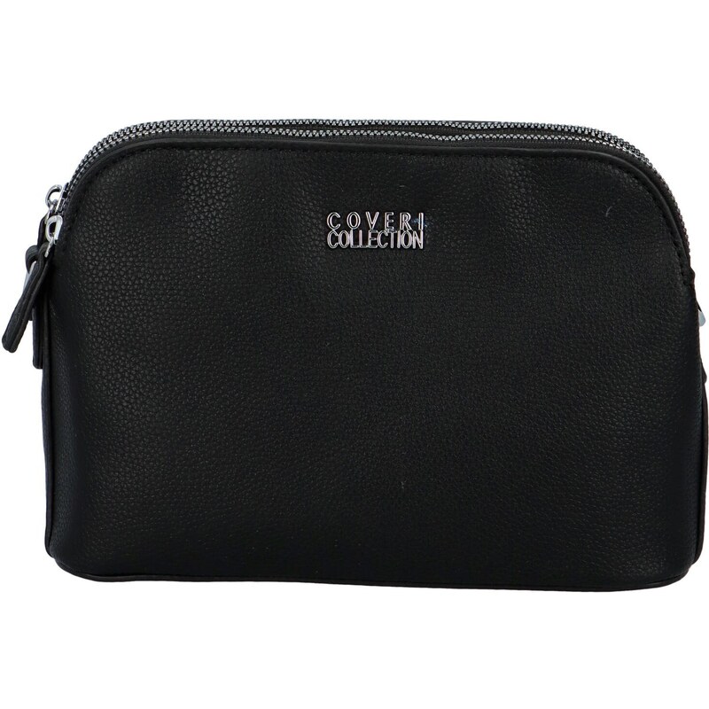 Coveri World Pevná dámská crossbody kabelka černá - Coveri Layla