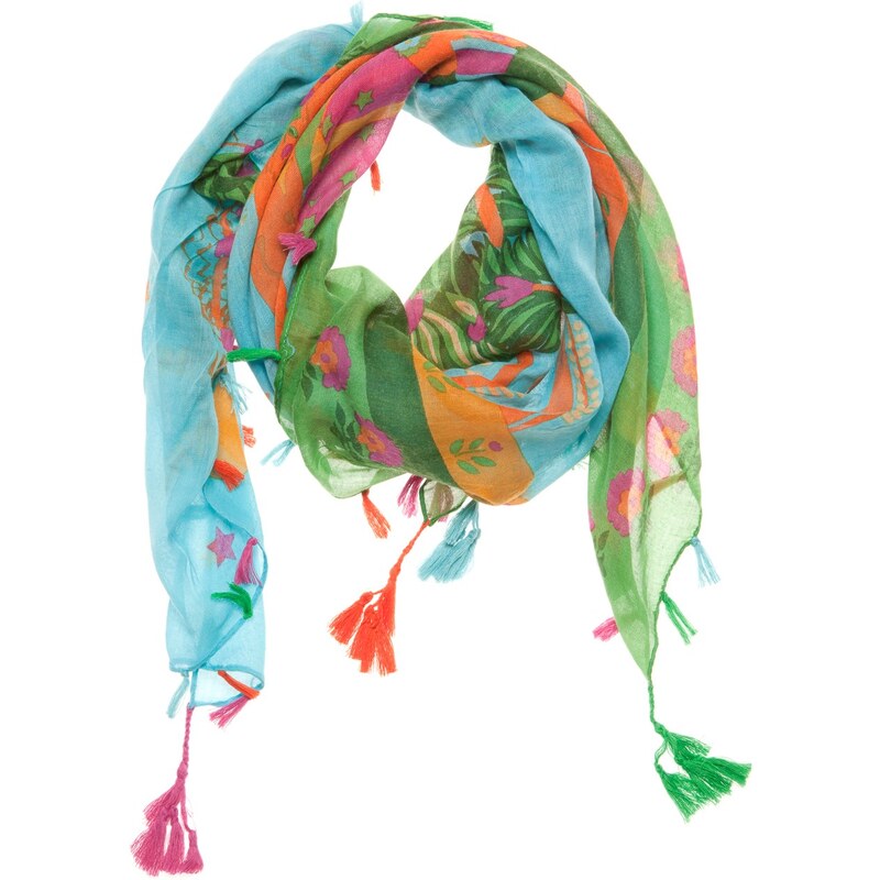 Letní šátek BUSTILLINO Rosalita Mc Gee v pestrých barvách
