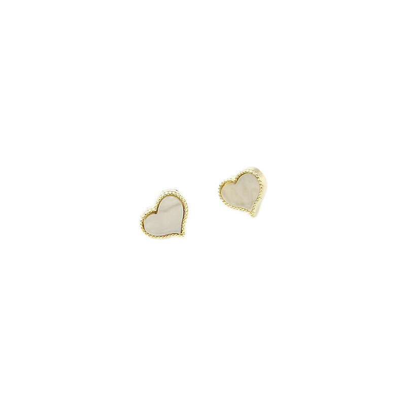 LightInTheBox Rose Gold Color Plated Heart Shaped Alloy Earrings