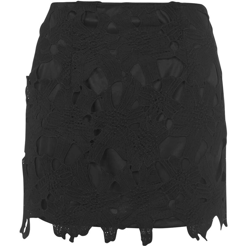 Topshop **Crochet Mini Skirt by Rare