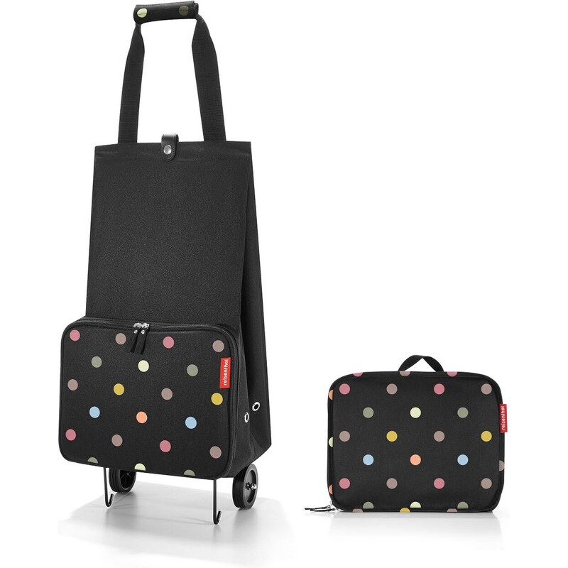 Nákupní taška na kolečkách Reisenthel Foldabletrolley Dots