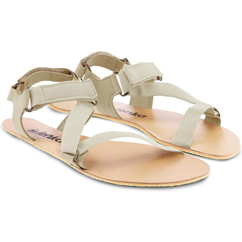 Barefoot sandály Be Lenka Flexi - Beige Green