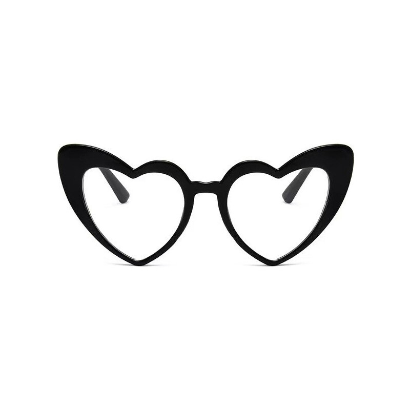 Luxbryle Dámské čiré brýle Heart