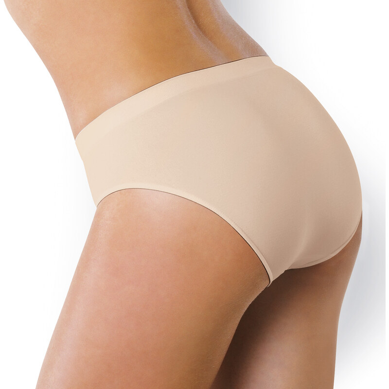 Kalhotky klasické bezešvé Slip midi Intimidea Barva: Tělová, Velikost: 95677046