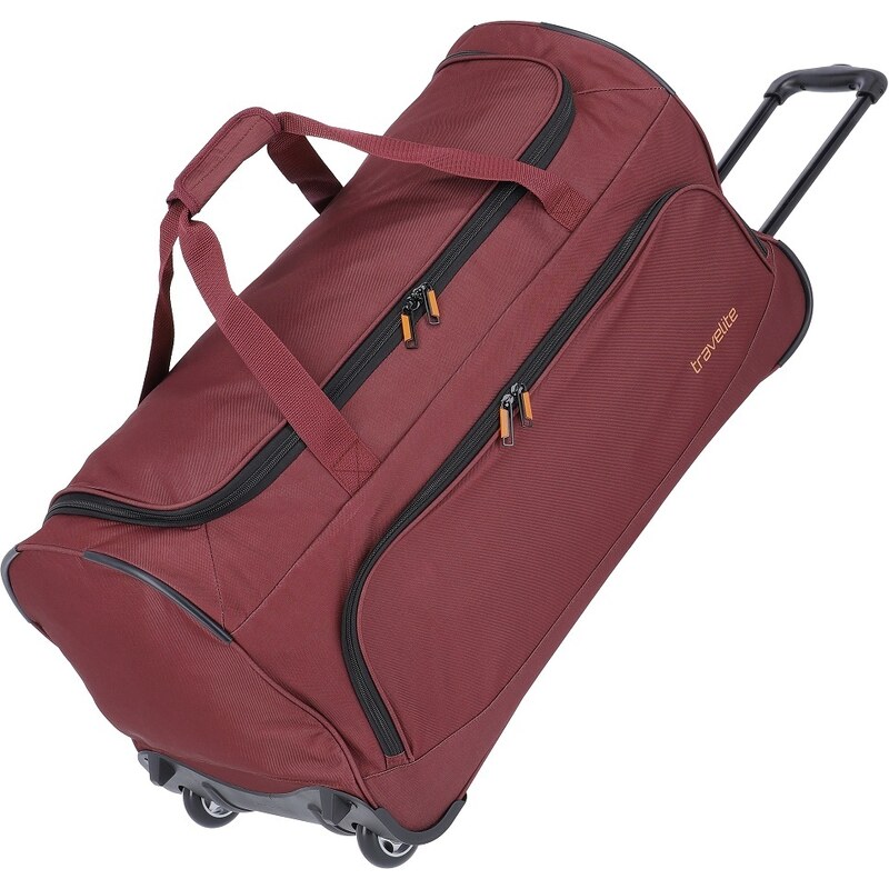 Travelite Basics Fresh Wheeled Duffle Bordeaux