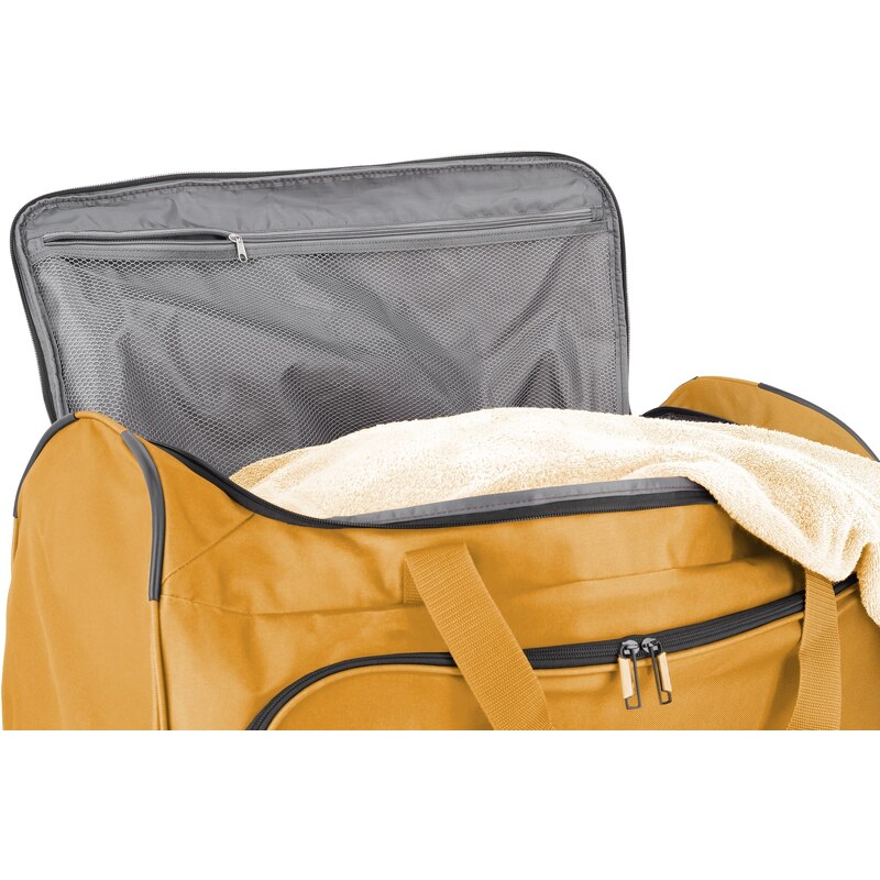 Travelite Basics Fresh Wheeled Duffle Yellow