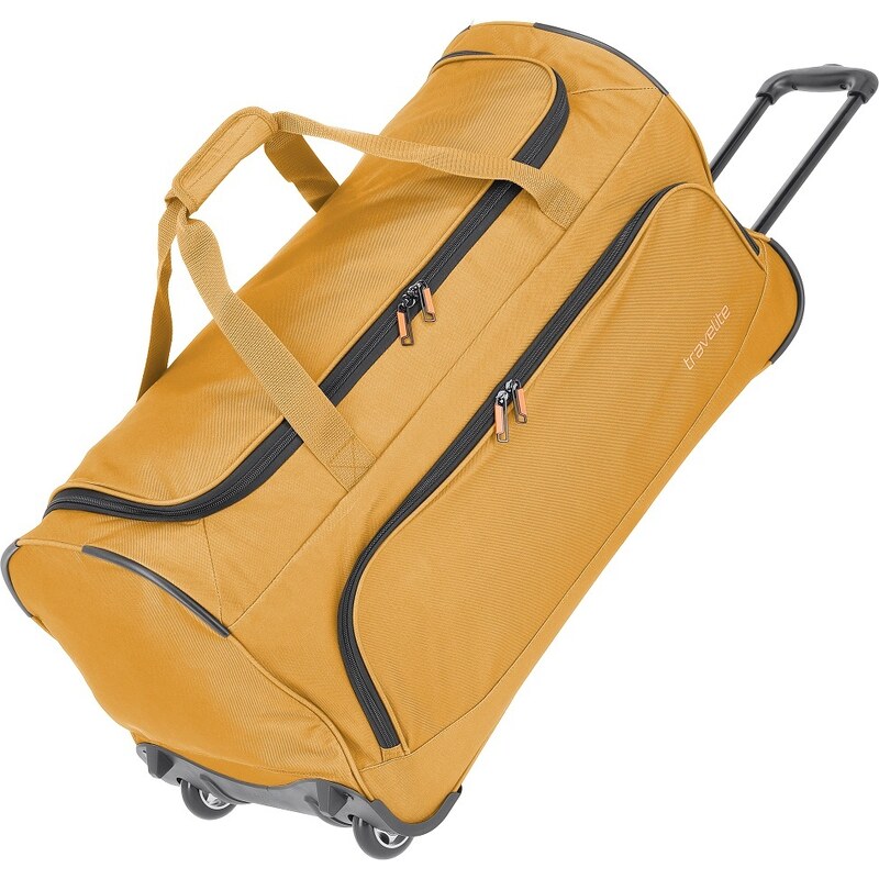 Travelite Basics Fresh Wheeled Duffle Yellow