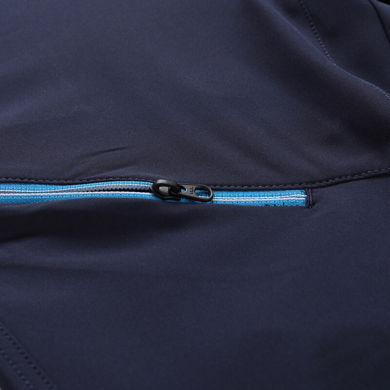 Alpine Pro Weder Pánské softshellové kalhoty MPAA633 mood indigo 46