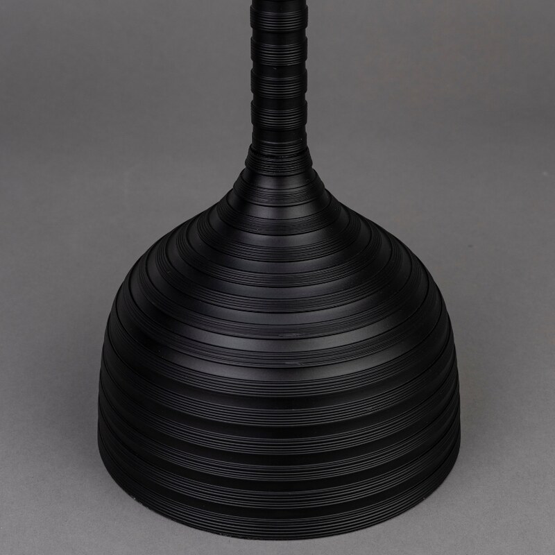 Černý kovový odkládací stolek DUTCHBONE TURNER 25 cm
