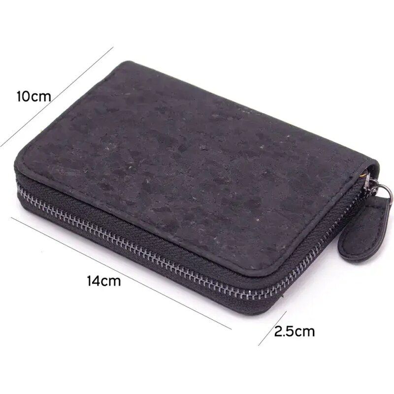 Cork Korková peněženka Mini black