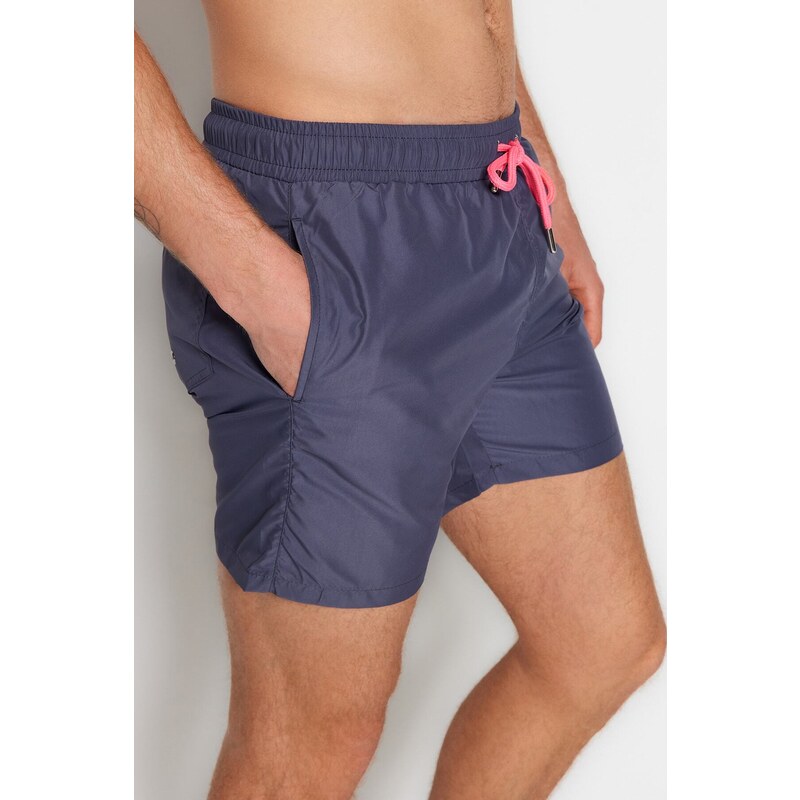 Trendyol Anthracite Basic Standard Size Swim Shorts