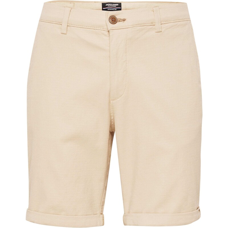 JACK & JONES Chino kalhoty JPSTFury krémová