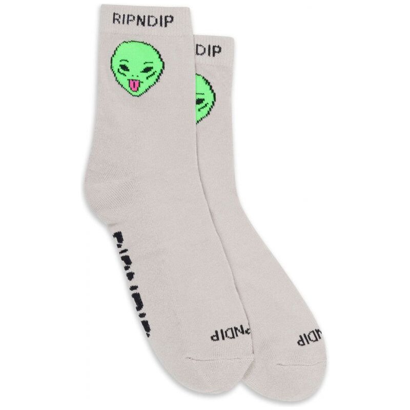PONOŽKY RIPNDIP We Out Here Mid - šedá
