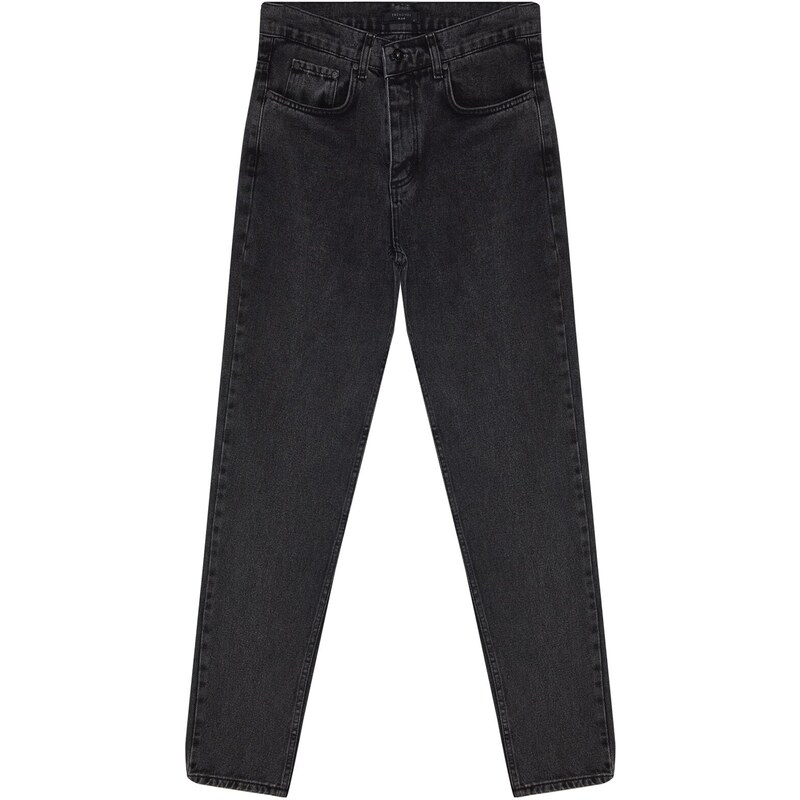 Trendyol Anthracite Essential Fit Jeans Denim Trousers