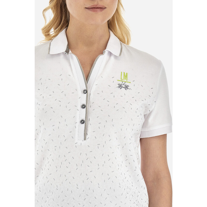 POLOKOŠILE LA MARTINA WOMAN POLO S/S PIQUET STRETCH