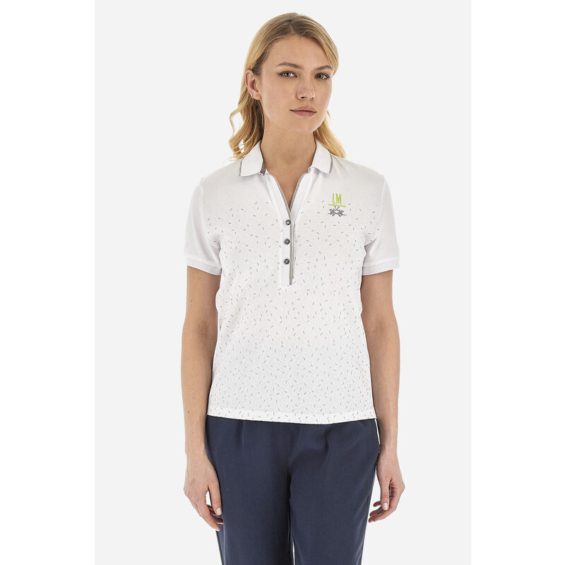 POLOKOŠILE LA MARTINA WOMAN POLO S/S PIQUET STRETCH