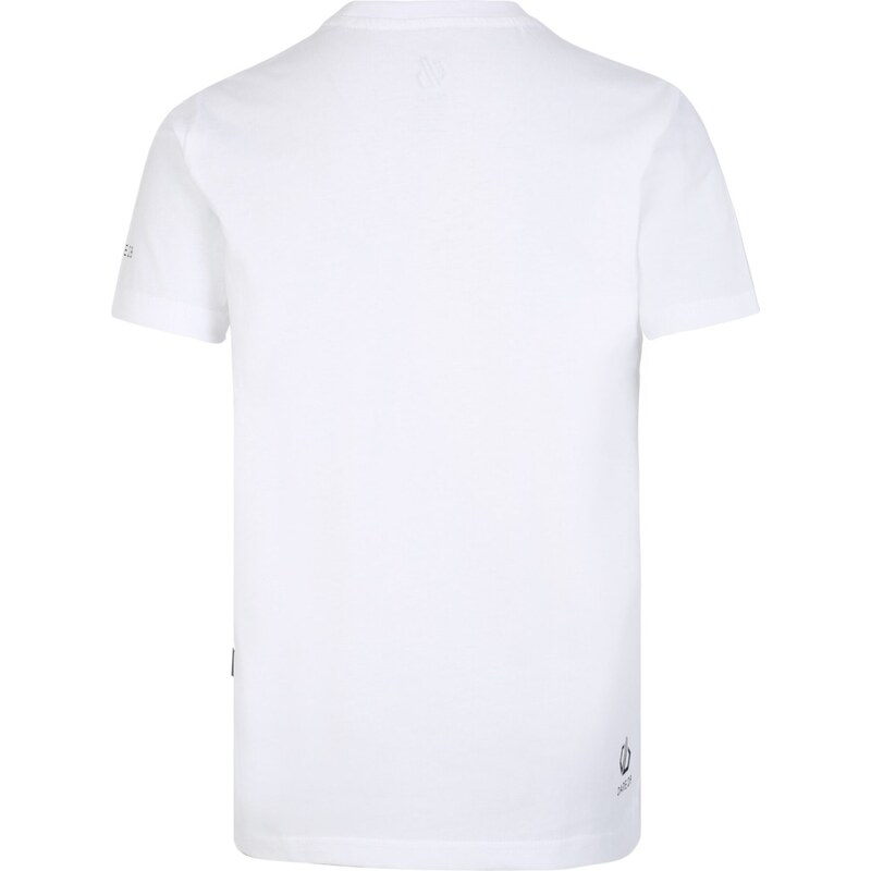 Dětské bavlněné tričko Dare2b TRAILBLAZER bílá