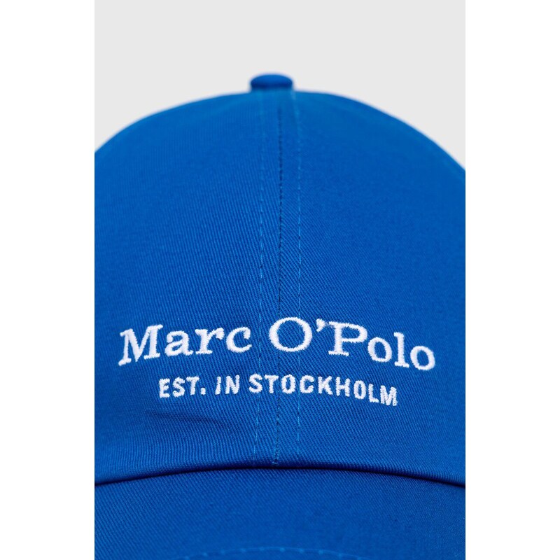 Bavlněná baseballová čepice Marc O'Polo s potiskem