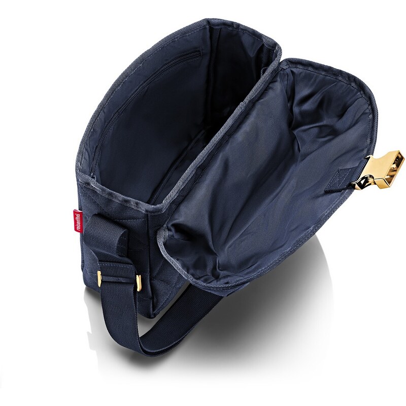 Taška přes rameno Reisenthel Saddle bag M Rhombus midnight gold