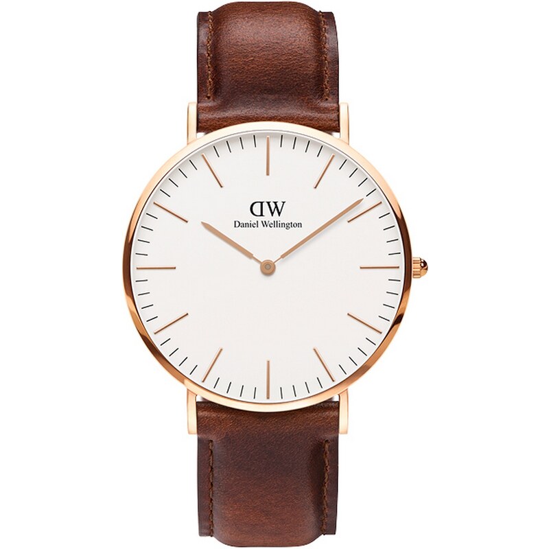 Daniel Wellington unisex hodinky Classic St Mawes 40 mm Rose gold 65657954
