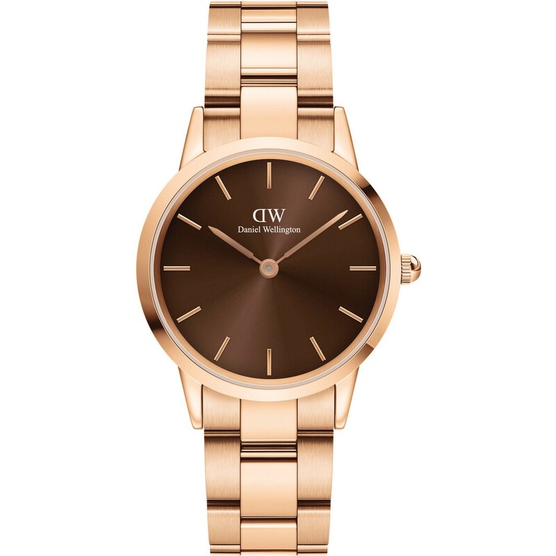 Daniel Wellington dámské hodinky Iconic Link Amber 32 mm Rose gold 115066213