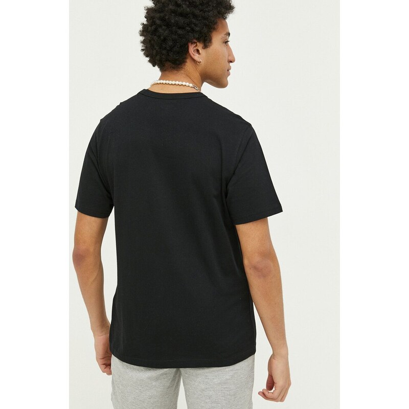 Bavlněné tričko Dickies černá barva, s potiskem