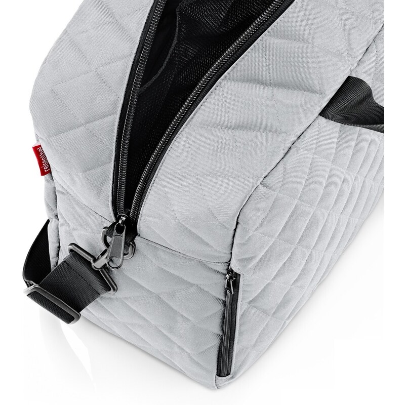 Cestovní taška Reisenthel Duffelbag M Rhombus light grey