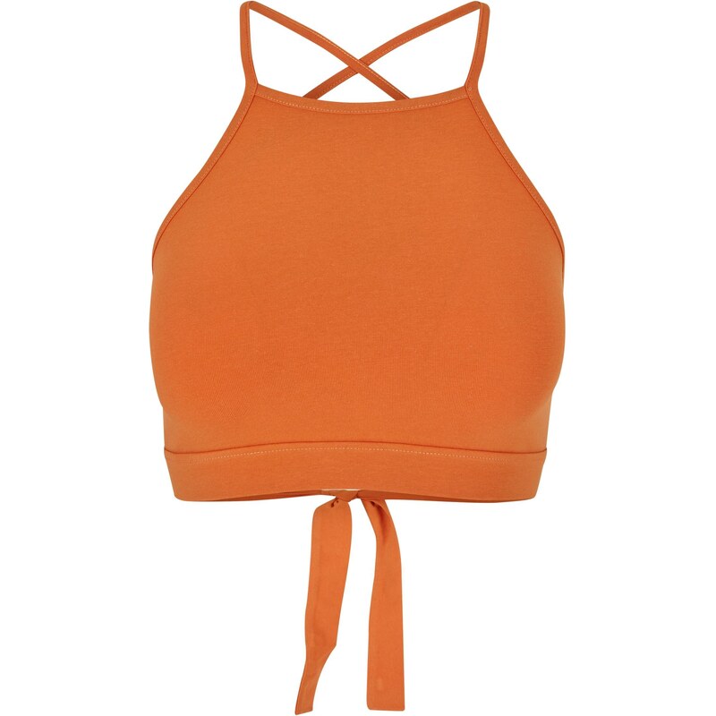 UC Ladies Dámský triangle top vintage oranžová