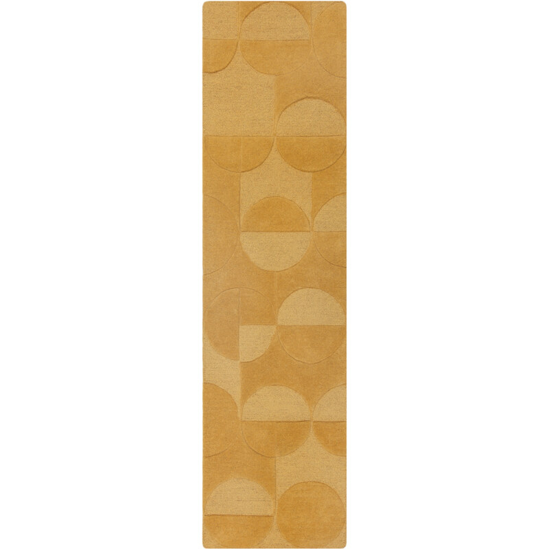 Flair Rugs koberce Kusový koberec Moderno Gigi Ochre - 60x230 cm