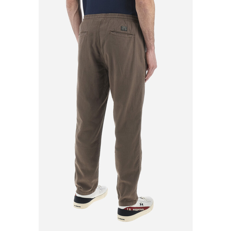 KALHOTY LA MARTINA MAN COTTON LINEN PANTS