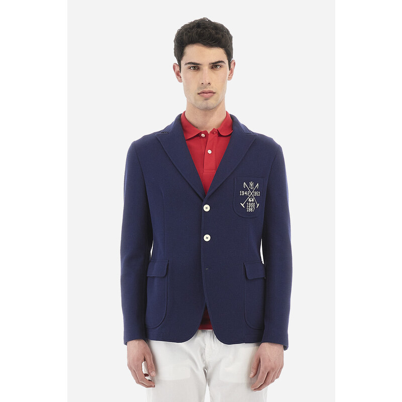 SAKO LA MARTINA MAN BLAZER HEAVY JERSEY