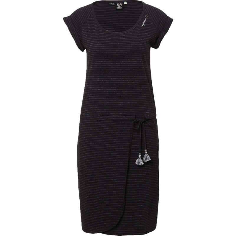 Ragwear Letní šaty černá / bílá